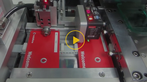 Máquina de fresado e implantación de chip, WT-007SCMEM