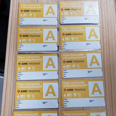 Tarjetas de papel